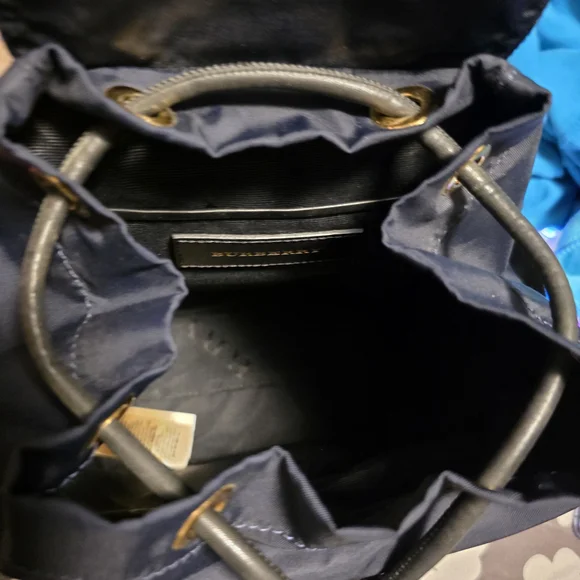 Burberry Navy Backpack - Picture 6 of 13
